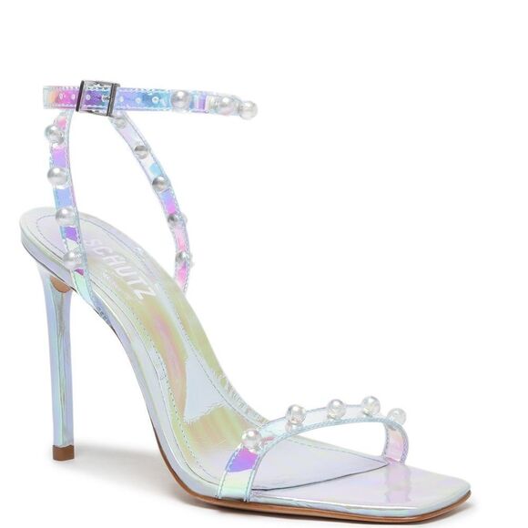 Revolve Schutz PIETRA VINYL SANDAL in Rainbow - Picture 1 of 10